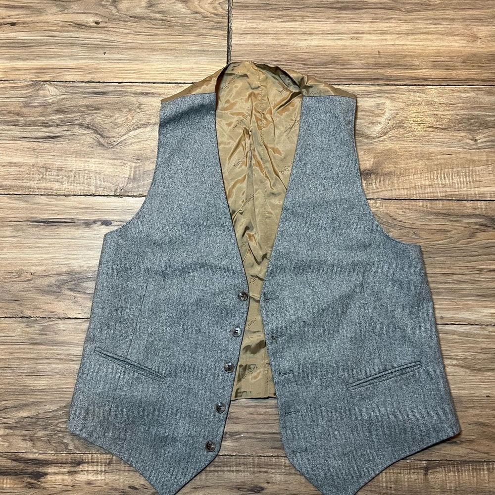 Vintage YSL waist coat / Herrington vest